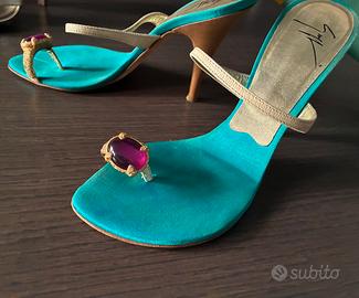 Giuseppe Zanotti Sandali gioiello 37,5 tacco 10