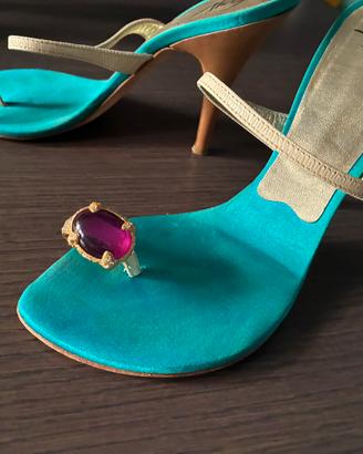Giuseppe Zanotti Sandali gioiello 37,5 tacco 10