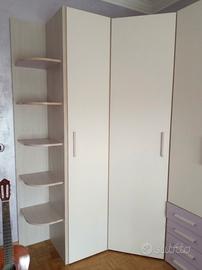 Armadio angolare cameretta-misure incluse