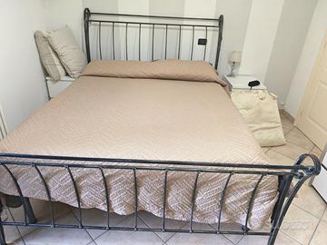 Letto in ferro battuto canna di fucile
