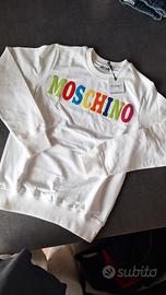 felpa Moschino 12 anni nuova