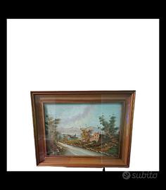 Splendido Olio su Tela di Antonio Ponticelli 70X60