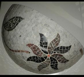 punto luce in mosaico marmoreo 