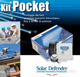 Antifurto per Pannelli Solari Fotovoltaico