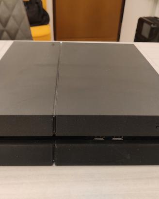 PlayStation 4 PS4 + joystick, cavi e copri polvere