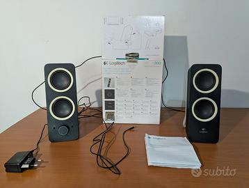 Casse Logitech Z200 - Audio Stereo e Bassi