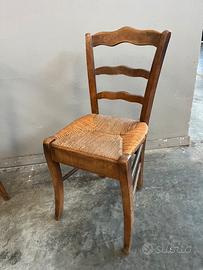 Sedie di Legno in  Vimini
