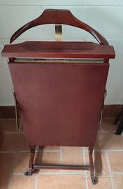 Maggiordomo appendiabiti servo muto vintage