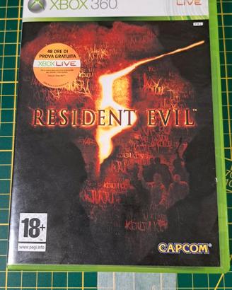 Resident Evil 5 Xbox 360 PAL Italia Completo