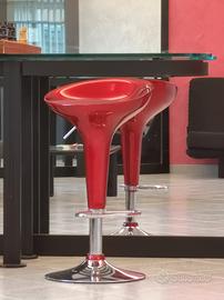 coppia sgabelli design - regolabili in altezza