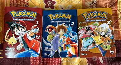 Pokemon manga 1-3 sequenza completa