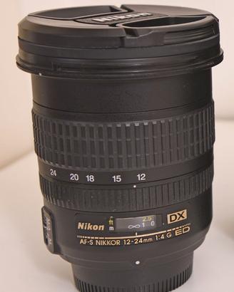 nikon nikkor afs 12-24 f4 dx G ED