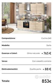 Cucina pari al nuovo
