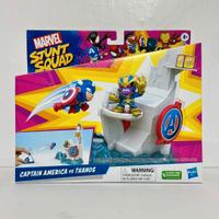 Marvel Stunt Squad Captain America vs Thanos