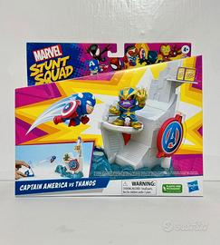 Marvel Stunt Squad Captain America vs Thanos