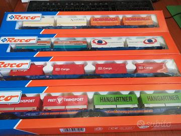 ROCO INTERMODALE Container DB, DB-AG, DSB, CARGO