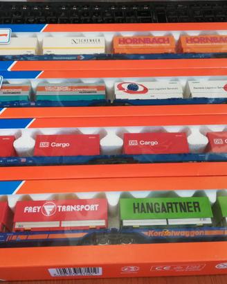 ROCO INTERMODALE Container DB, DB-AG, DSB, CARGO