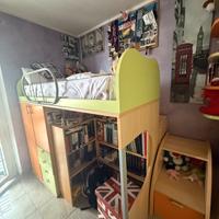 Struttura letto camera ragazzi