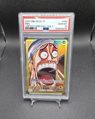 PSA 10 Enel OP05-098 One Piece Base Shop Limited