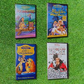 Lotto 4 VHs nuove sigillate Walt Disney I Classici