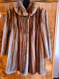 Pelliccia di visone lunga