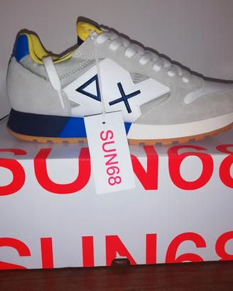 SCARPE SNEAKERS SUN68 JAKI TRICOLORS 