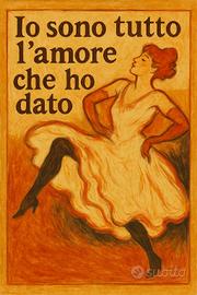 Poster omaggio a Ornella Vanoni (A3)