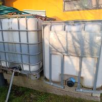 Cisterna raccolta acqua 1000 l - serbatoio