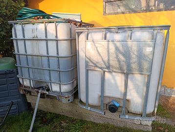 Cisterna raccolta acqua 1000 l - serbatoio