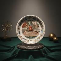 Piatto Souvenir Fiuggi - Raro Vintage Ceramica