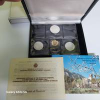 Trittico monete in argento