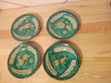 Piattini in ceramica di Pisapia - Cava dei Tirreni