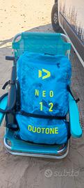Kite vela 12mq DUOTONE NEO e CLICKBAR