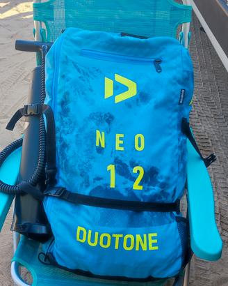 Kite vela 12mq DUOTONE NEO e CLICKBAR