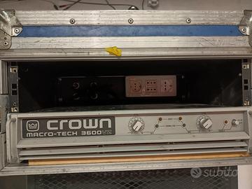 impianto audio 3600w