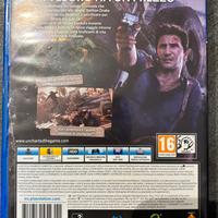 Gioco ps4 uncharted + uncharted 4
