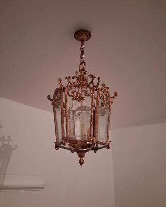 Lampadario a lanterna