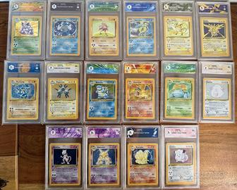 Pokémon Base Set 1999 ITA completo 102/102 1ª edi
