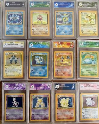 Pokémon Base Set 1999 ITA completo 102/102 1ª edi