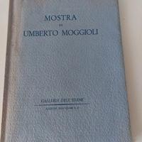 Raro libro Mostra di Umberto Moggioli 1942