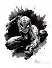 spiderman disegno a china