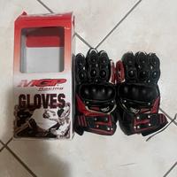 Guanti moto in pelle