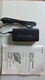 Sony alimentatore per video 8 XR camera
