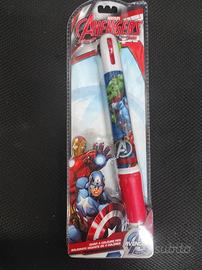 Penna jumbo 4 colori avengers