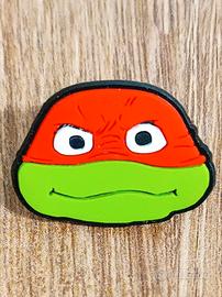 Pin Tartarughe Ninja Raphael 2023 - Jibbitz Crocs