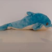 Delfino di peluche.