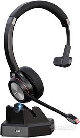 Cuffie wireless Mono Bluetooth PC  Smartphone TV