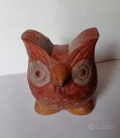 Gufo in legno
