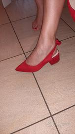 scarpe rosse nuove