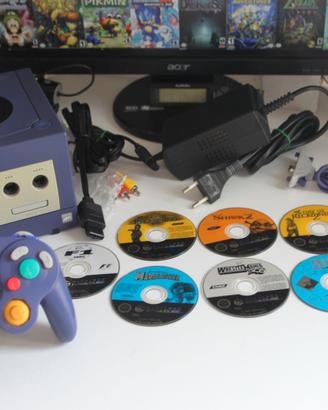 NINTENDO GAMECUBE Console PAL 7 giochi